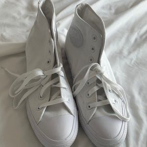 White High Top Converse
